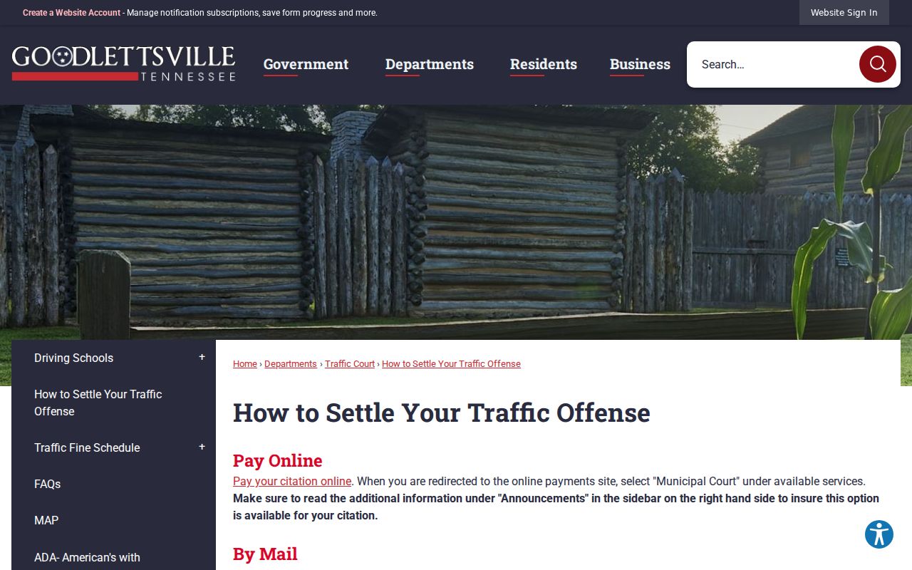 Goodlettsville ticket settlement instructions assigned to Oak Hill research